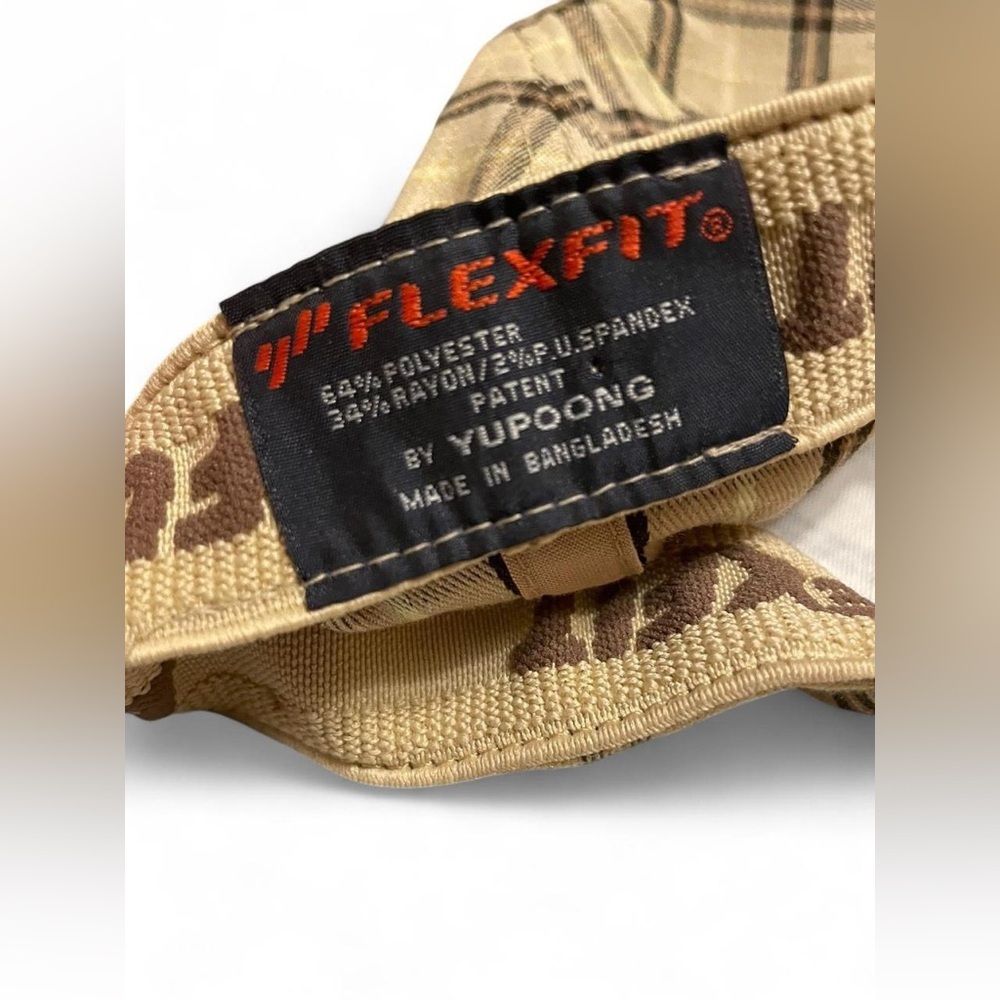 Hurley Tan and Brown Plaid Hat - Picture 2 of 4